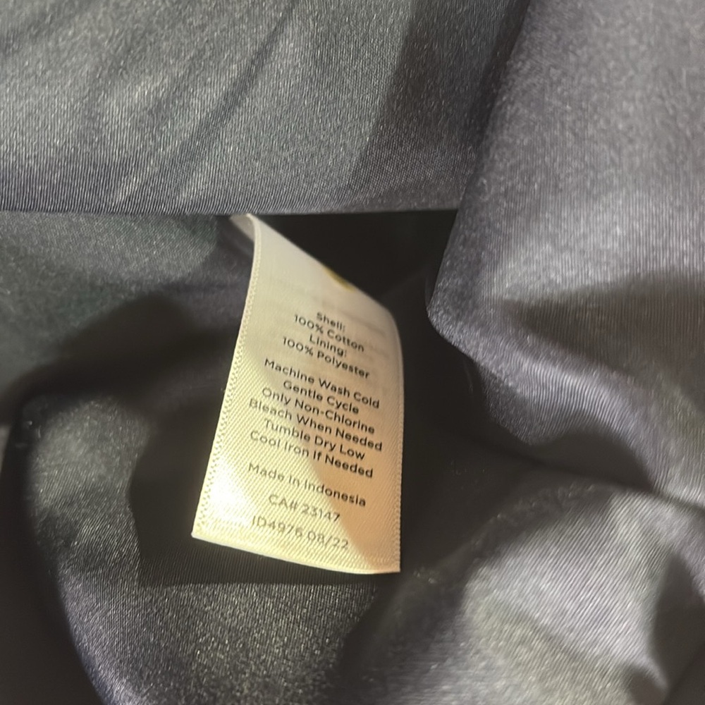 Talbots Navy Utility Jacket - Picture 4 of 4